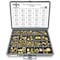 Boltsandnuts.Com Grade 8 Nylon Hex Nut Coarse & Fine Zinc Yellow Assortment - 379 pcs Assortment Kit #131 - alternate 1